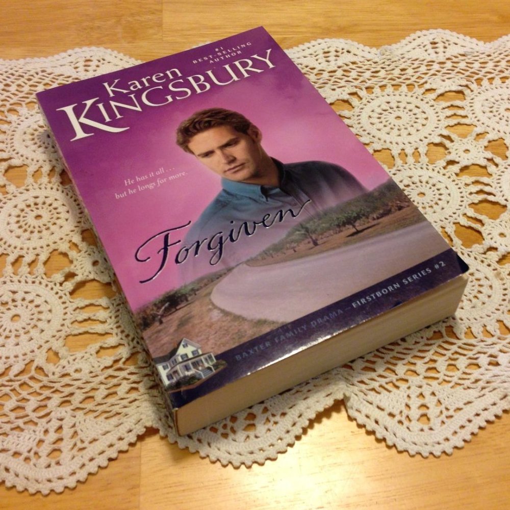 Book Sale! 3 for $10! Christian Writer, Fiction - Forgiven, Karen Kingsbury